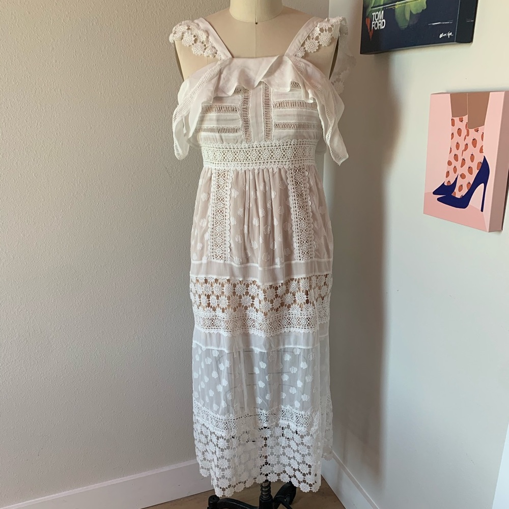 Porta Del Sole Midi Dress